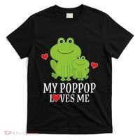 My Poppop Loves Me For Grandson T-Shirt thumb 0