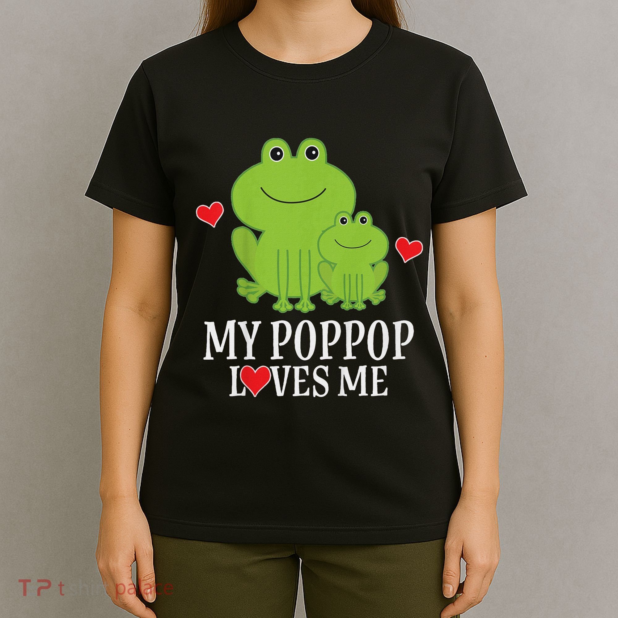 My Poppop Loves Me For Grandson T-Shirt