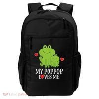 My Poppop Loves Me For Grandson Backpack thumb 0
