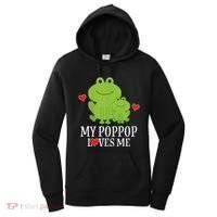 My Poppop Loves Me For Grandson Women's Hoodie thumb 0