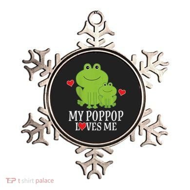 My Poppop Loves Me For Grandson Ornament