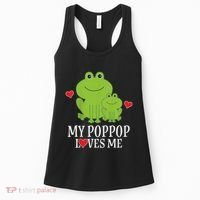 My Poppop Loves Me For Grandson Women's Tank Top thumb 0