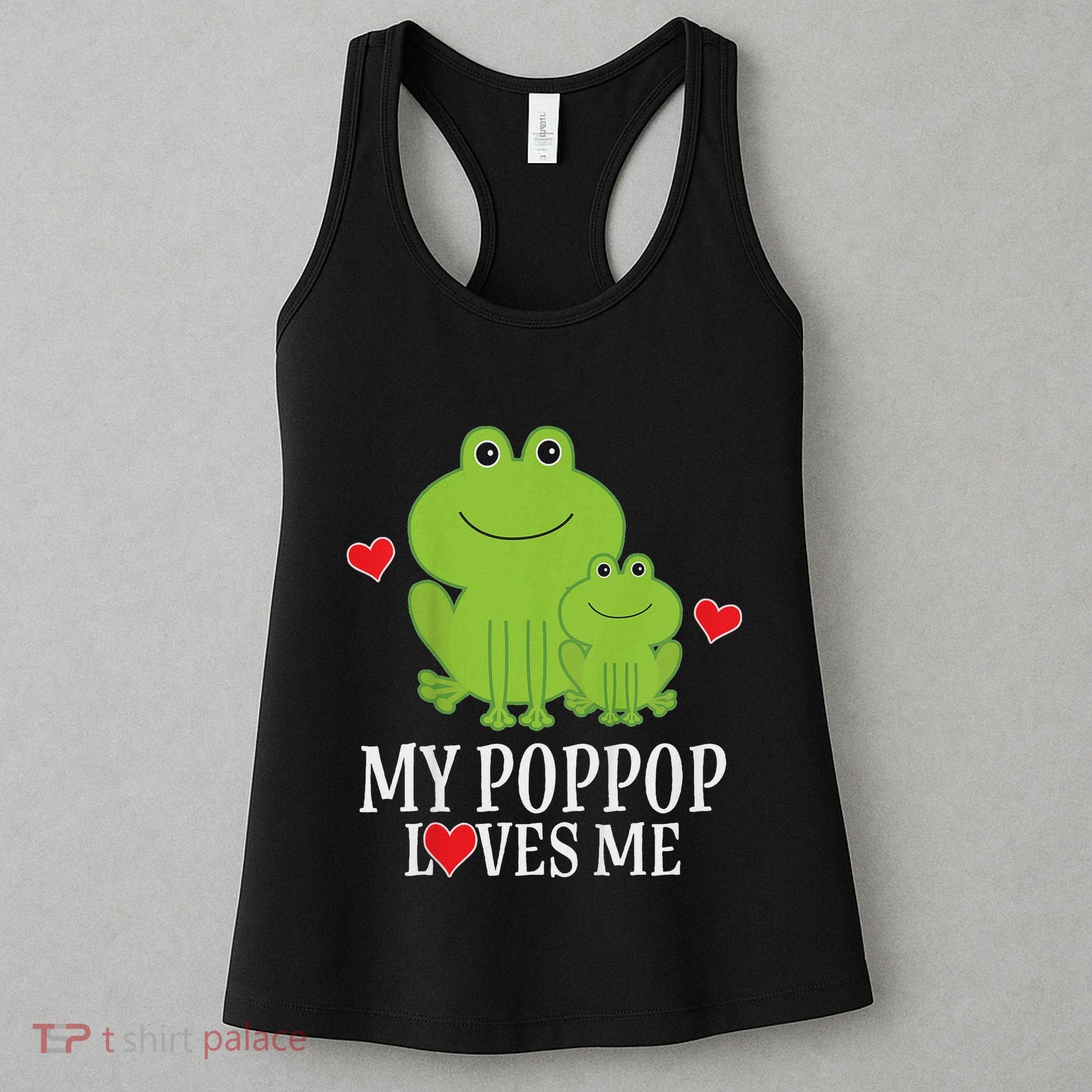 My Poppop Loves Me For Grandson Women's Tank Top