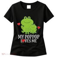My Poppop Loves Me For Grandson Women's T-Shirt thumb 0