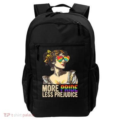 More Pride Less Prejudice Lgbtq Rainbow Backpack