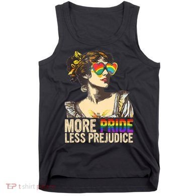 More Pride Less Prejudice Lgbtq Rainbow Tank Top