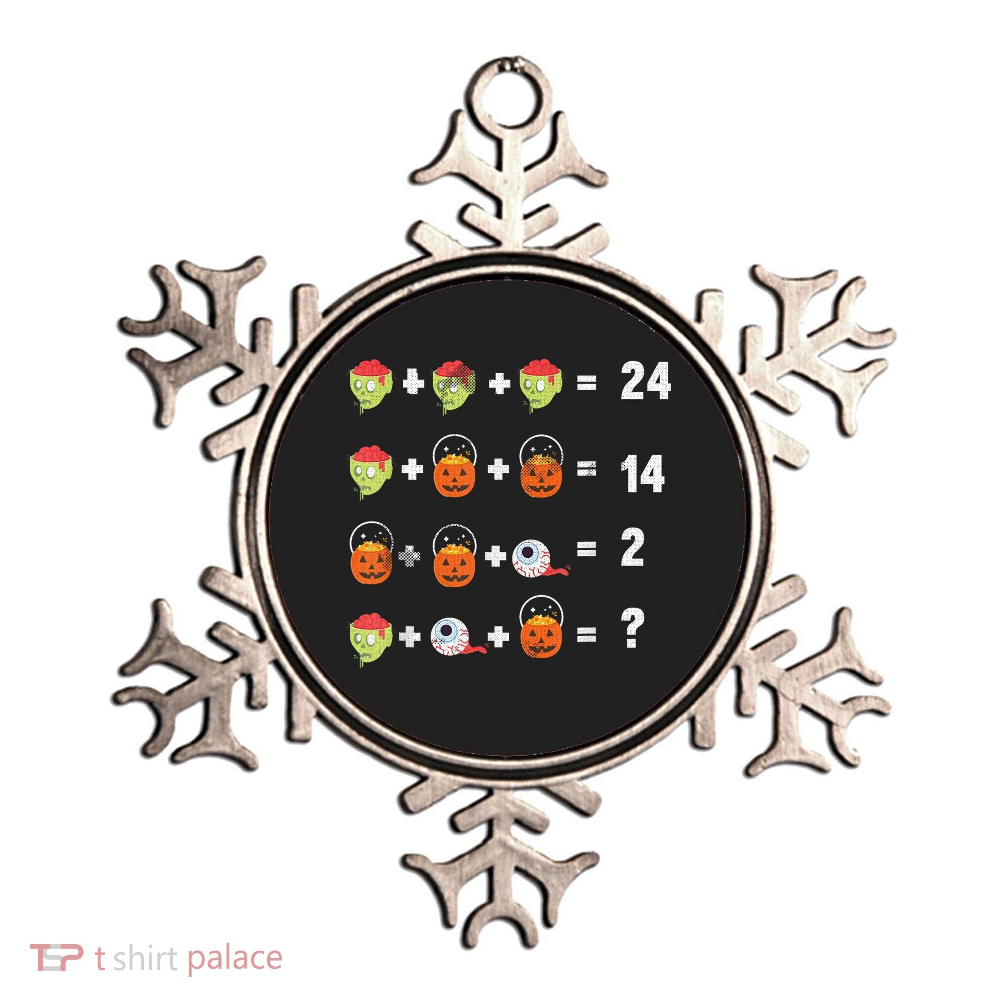 Math Puzzle Lazy DIY Halloween Costume Teacher Student Kids Ornament