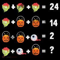 Math Puzzle Lazy DIY Halloween Costume Teacher Student Kids Ornament thumb 1