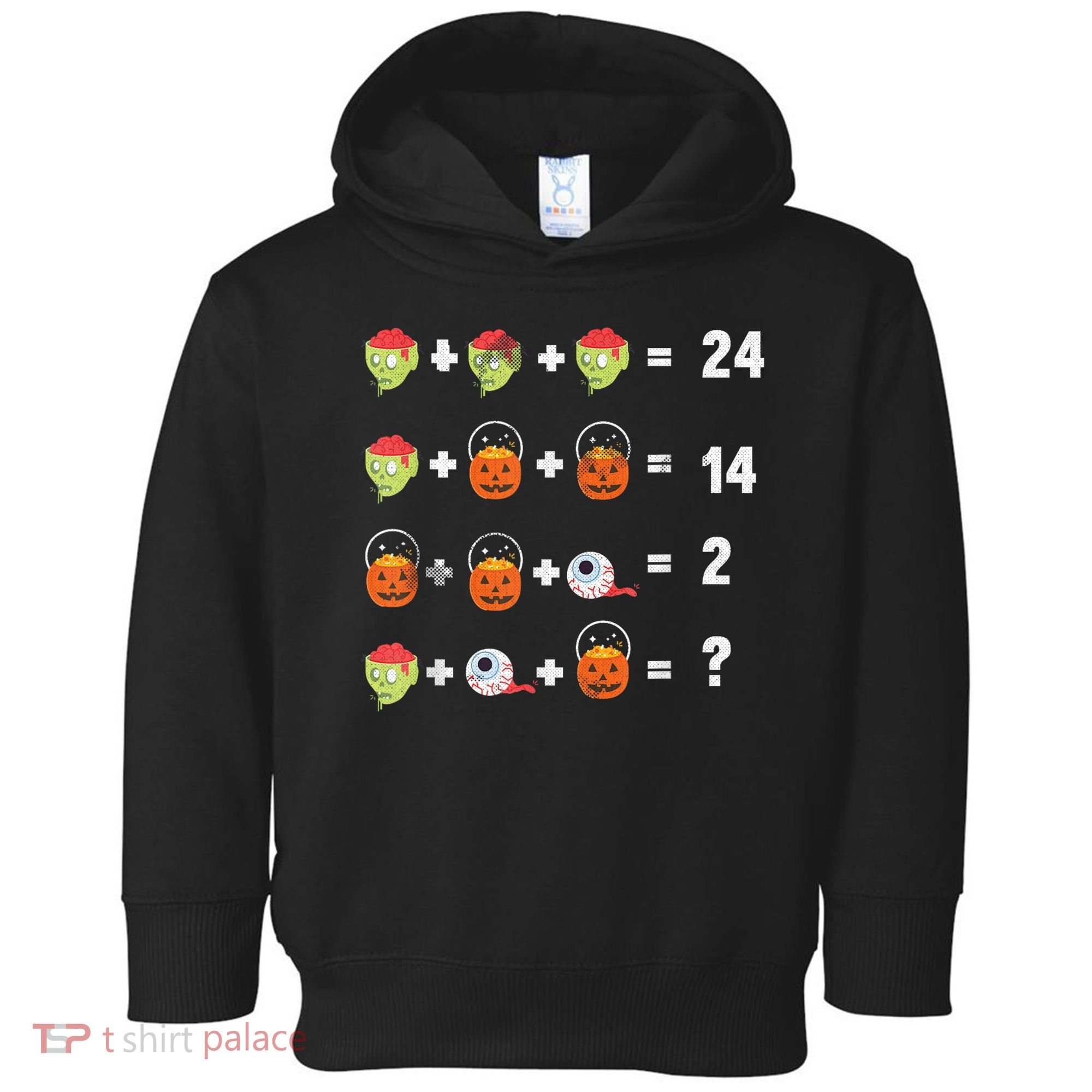 Math Puzzle Lazy DIY Halloween Costume Teacher Student Kids Toddler Hoodie