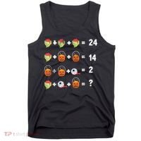 Math Puzzle Lazy DIY Halloween Costume Teacher Student Kids Tank Top thumb 0