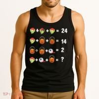 Math Puzzle Lazy DIY Halloween Costume Teacher Student Kids Tank Top thumb 3