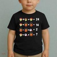 Math Puzzle Lazy DIY Halloween Costume Teacher Student Kids Toddler T-Shirt thumb 2