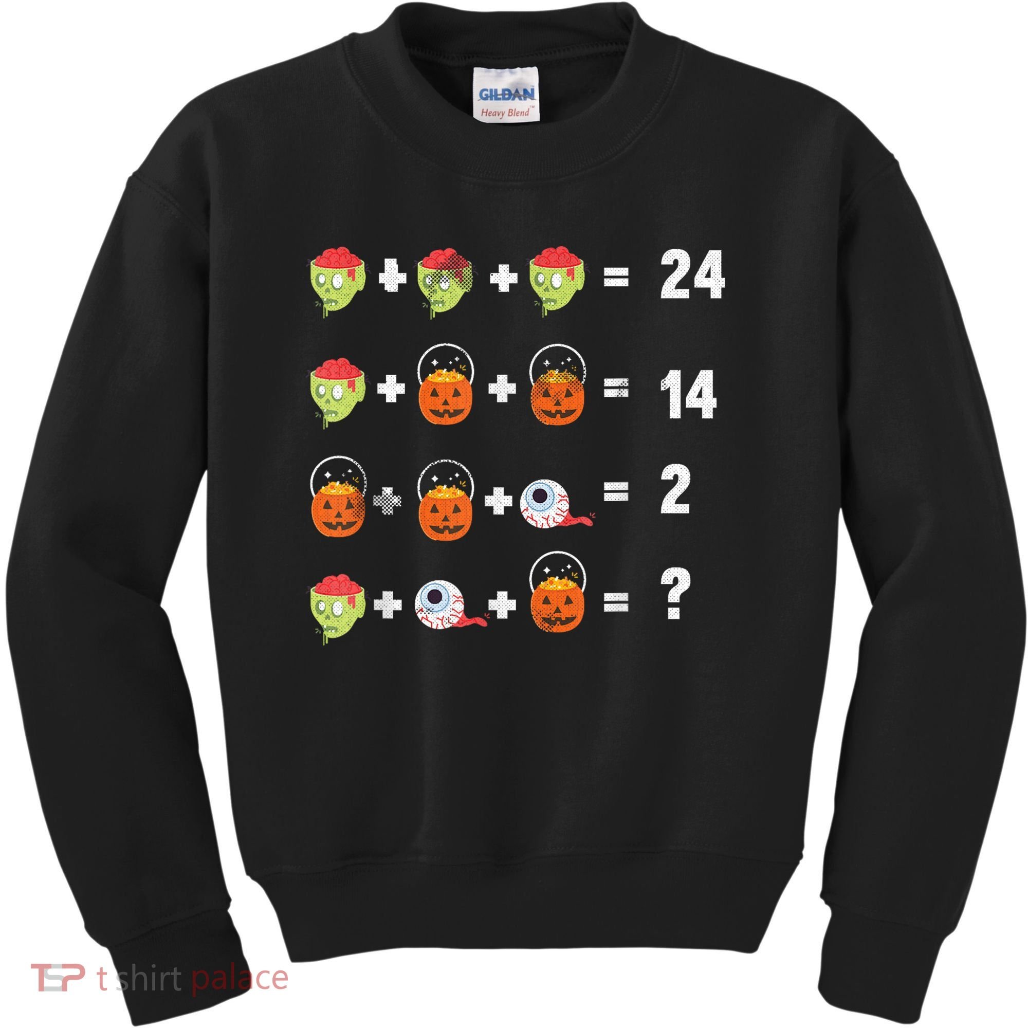 Math Puzzle Lazy DIY Halloween Costume Teacher Student Kids Kids Sweatshirt