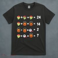 Math Puzzle Lazy DIY Halloween Costume Teacher Student Kids T-Shirt thumb 4