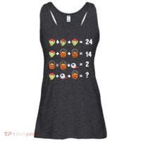Math Puzzle Lazy DIY Halloween Costume Teacher Student Kids Ladies Essential Flowy Tank thumb 0