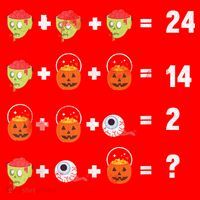 Math Puzzle Lazy DIY Halloween Costume Teacher Student Kids Santa Hat thumb 1