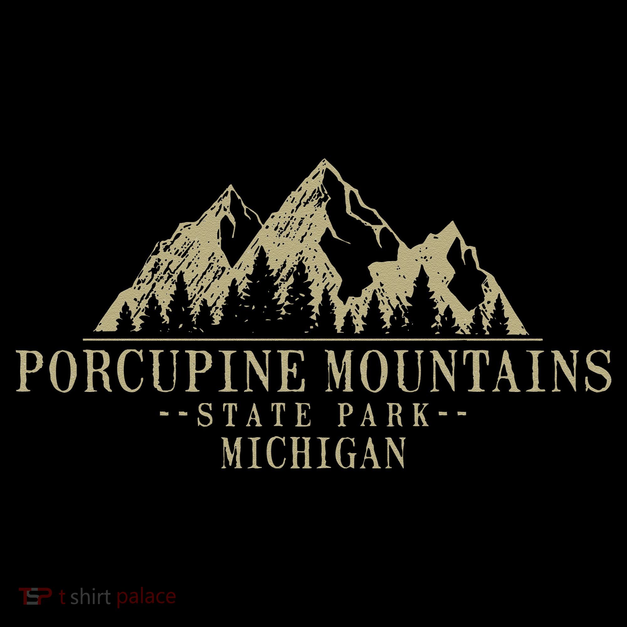 Michigan Porcupine Mountains State Park T-Shirt