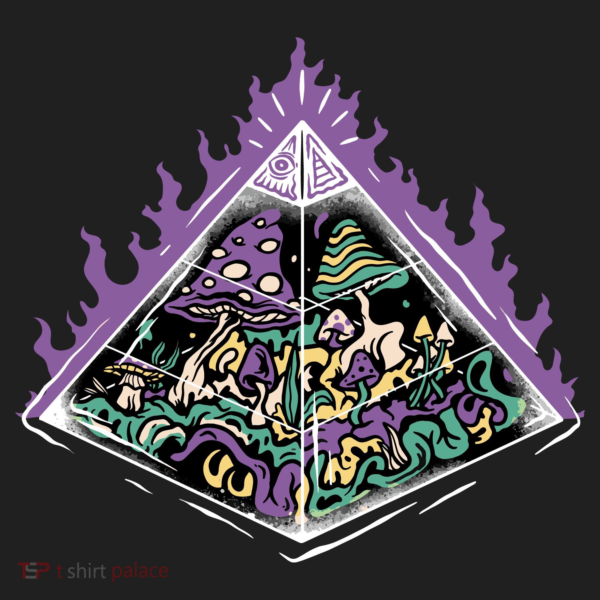 Mushroom Pyramid Women's Sweatshirt