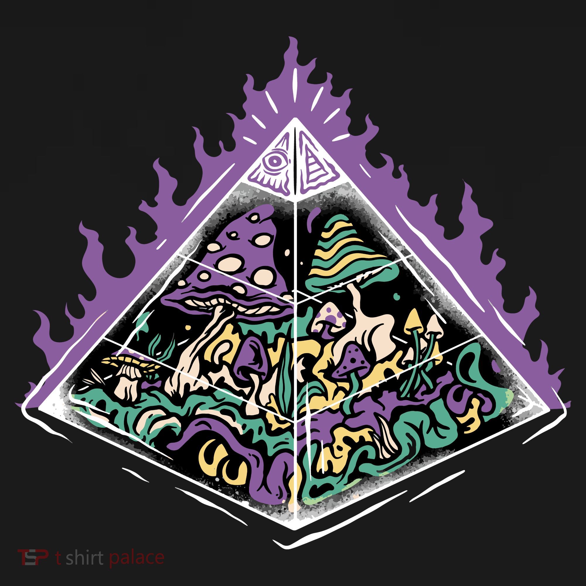 Mushroom Pyramid Doggie Tank