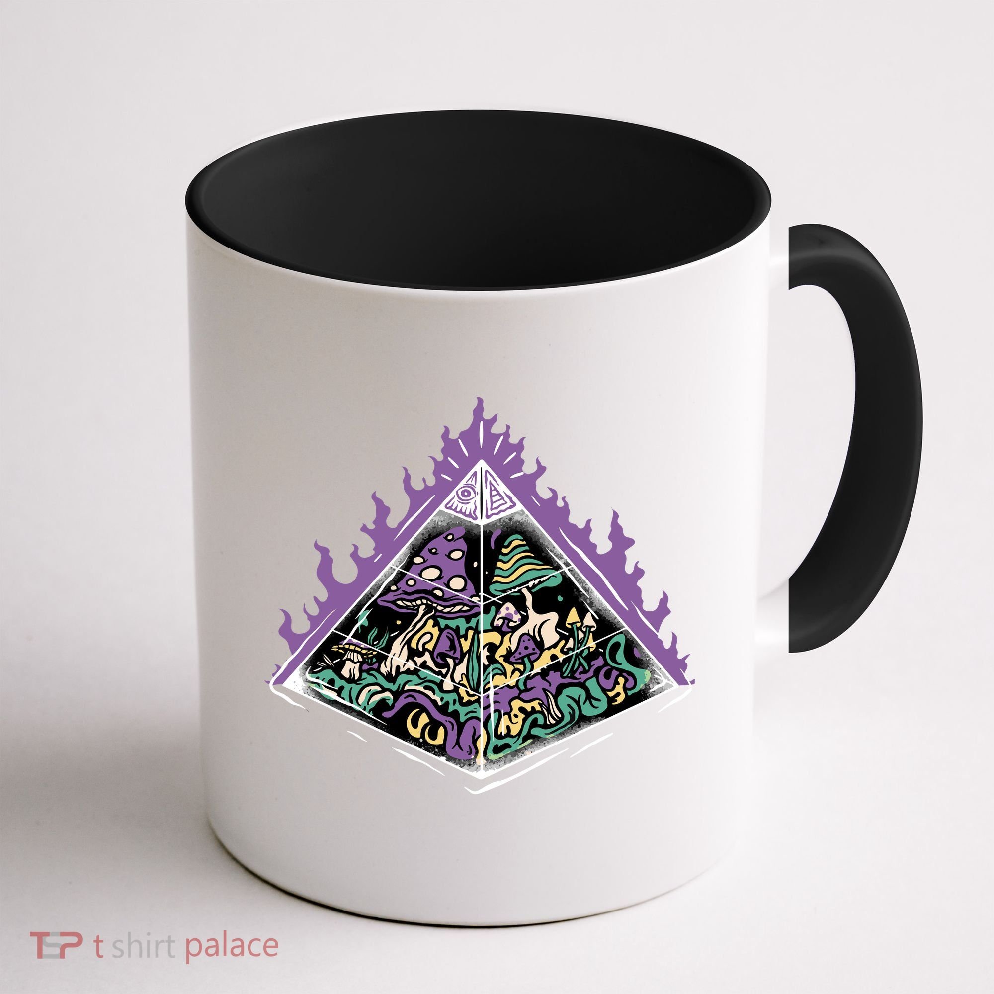 Mushroom Pyramid Coffee Mug
