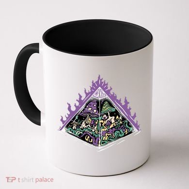 Mushroom Pyramid Coffee Mug