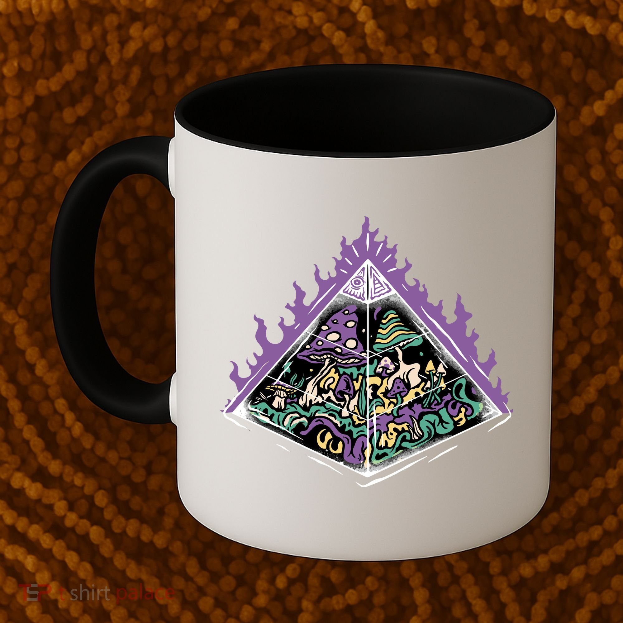 Mushroom Pyramid Coffee Mug