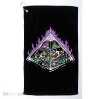Mushroom Pyramid Golf Towel thumb 0