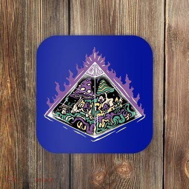 Mushroom Pyramid Coaster