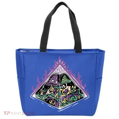 Mushroom Pyramid Tote Bag
