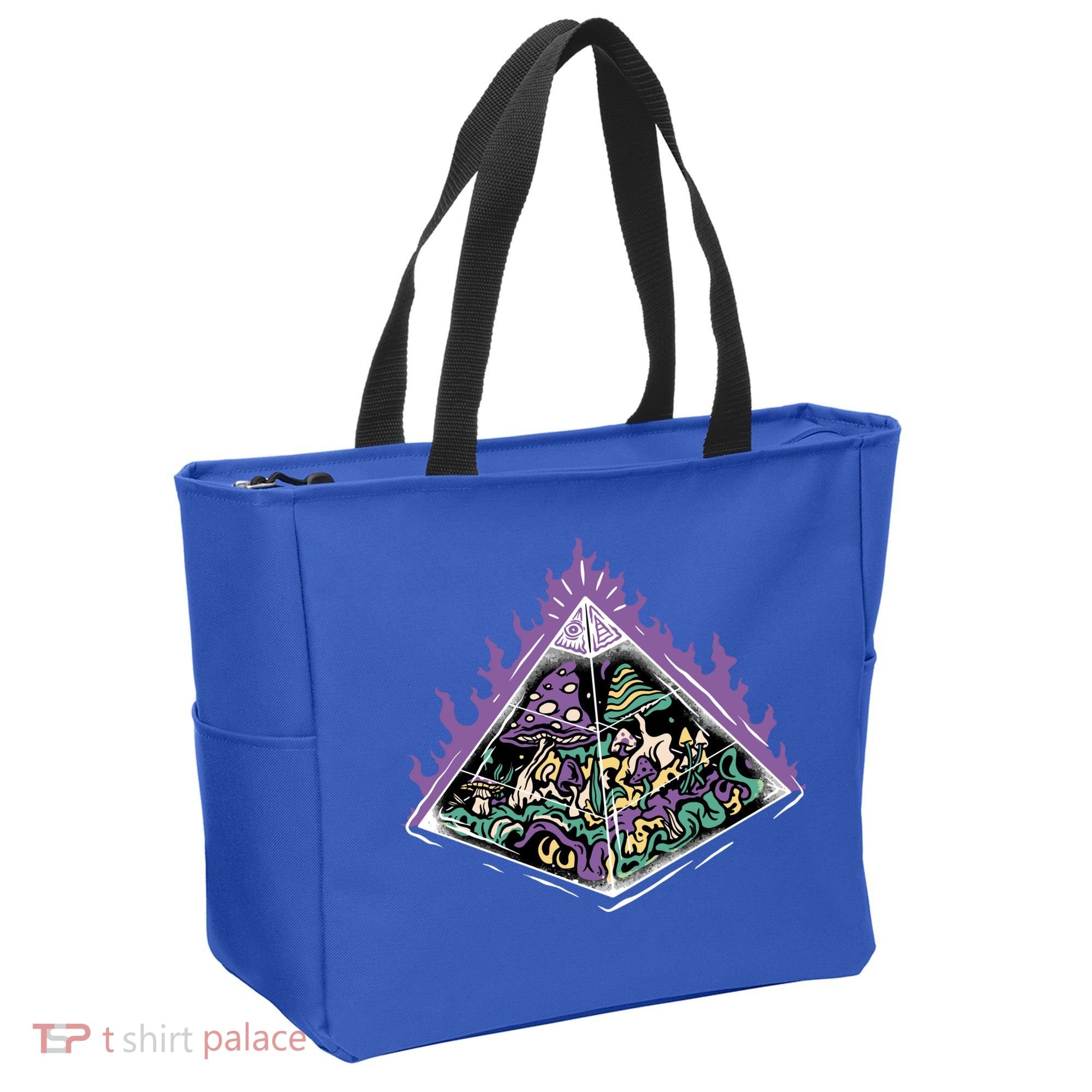 Mushroom Pyramid Tote Bag