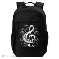 Musician Pianist Music Notes Keyboard Treble Clef Piano Backpack thumb 0