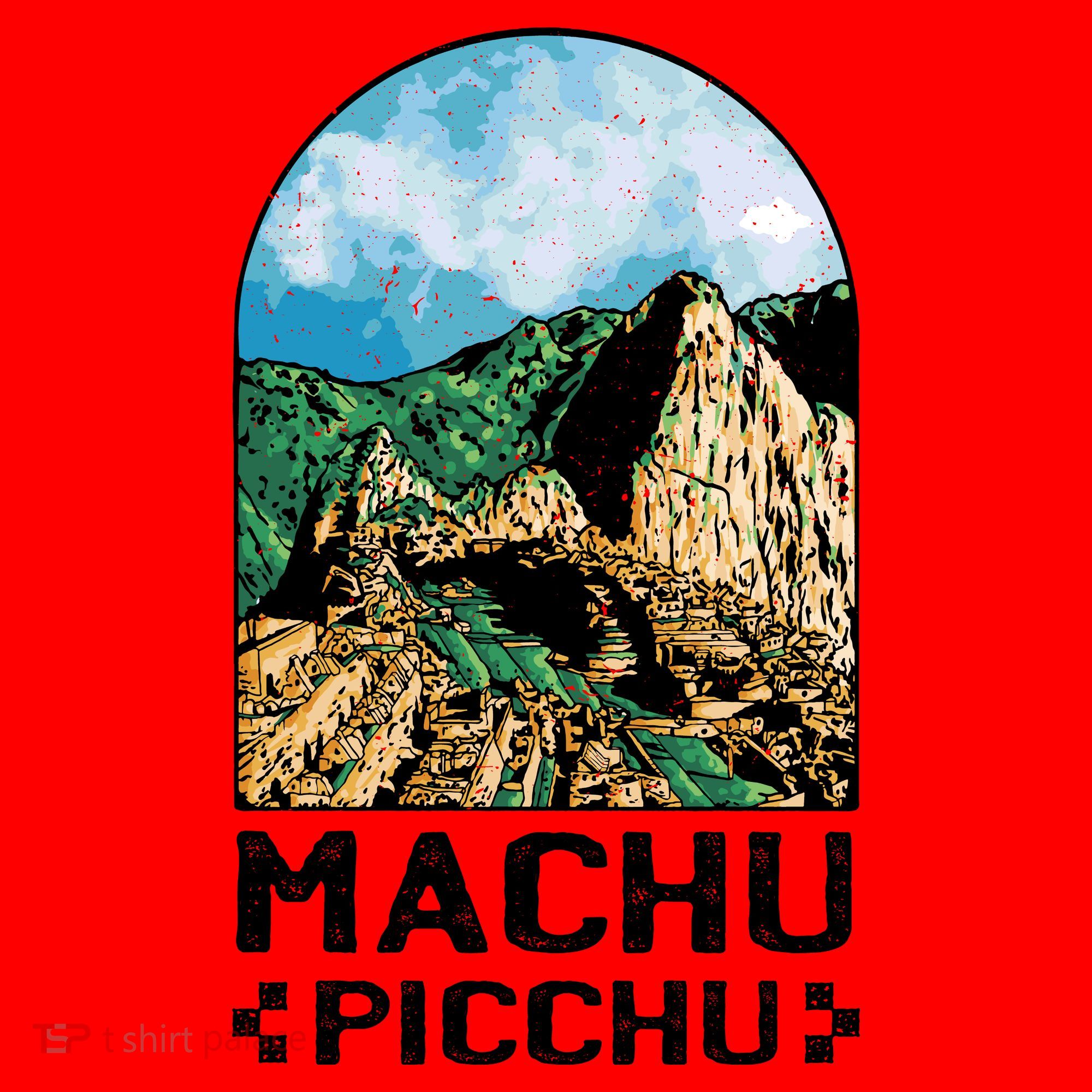 Machu Picchu Santa Hat
