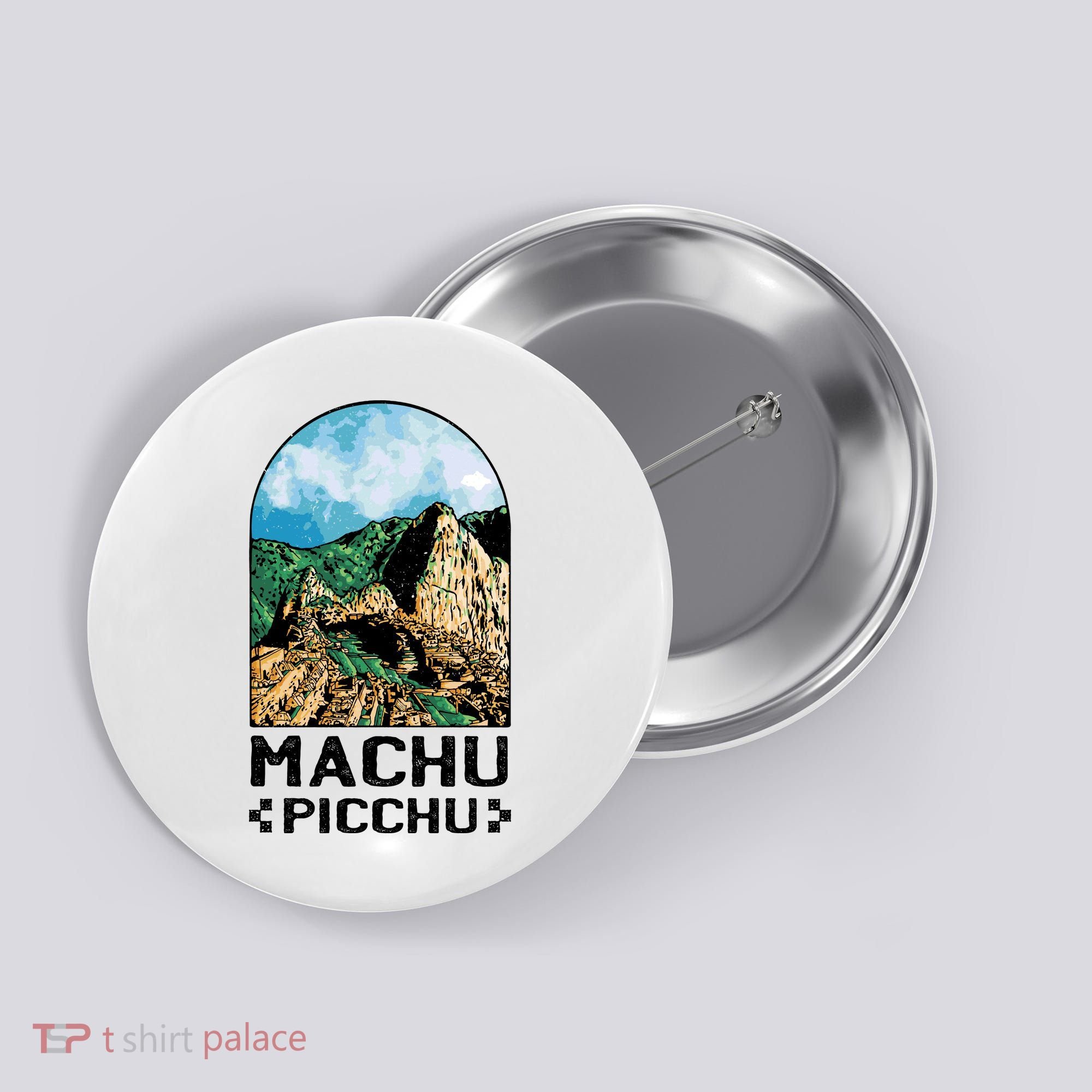 Machu Picchu Button
