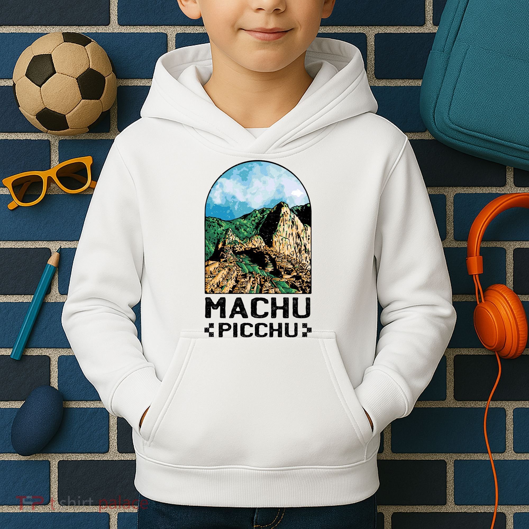 Machu Picchu Kids Hoodie