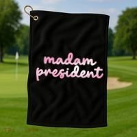 Madam President Golf Towel thumb 1