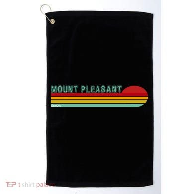 Mount Pleasant Michigan Golf Towel