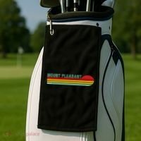 Mount Pleasant Michigan Golf Towel thumb 2