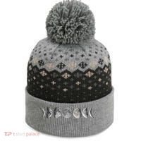 Moon Phases The Baniff Cuffed Pom Beanie thumb 0