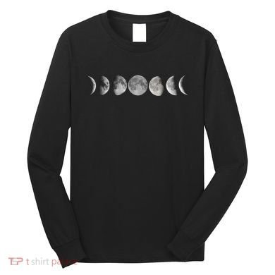 Moon Phases Long Sleeve Shirt