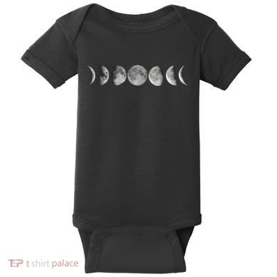 Moon Phases Baby Bodysuit