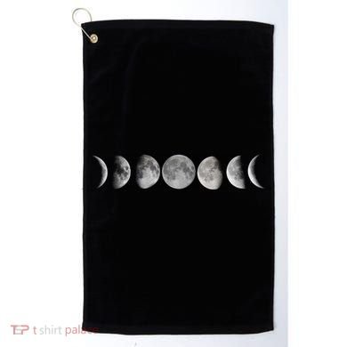 Moon Phases Golf Towel