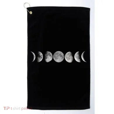 Moon Phases Golf Towel