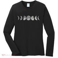 Moon Phases Women's Long Sleeve Shirt thumb 0