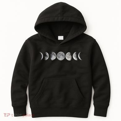 Moon Phases Kids Hoodie