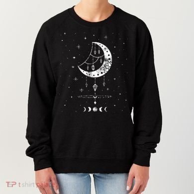 Moon Phases Magic Harmony Alchemy Astrology Gift Women's Sweatshirt