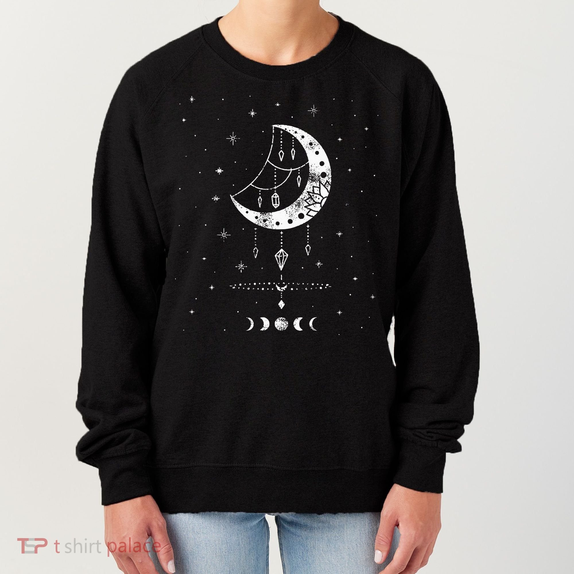 Moon Phases Magic Harmony Alchemy Astrology Gift Women's Sweatshirt