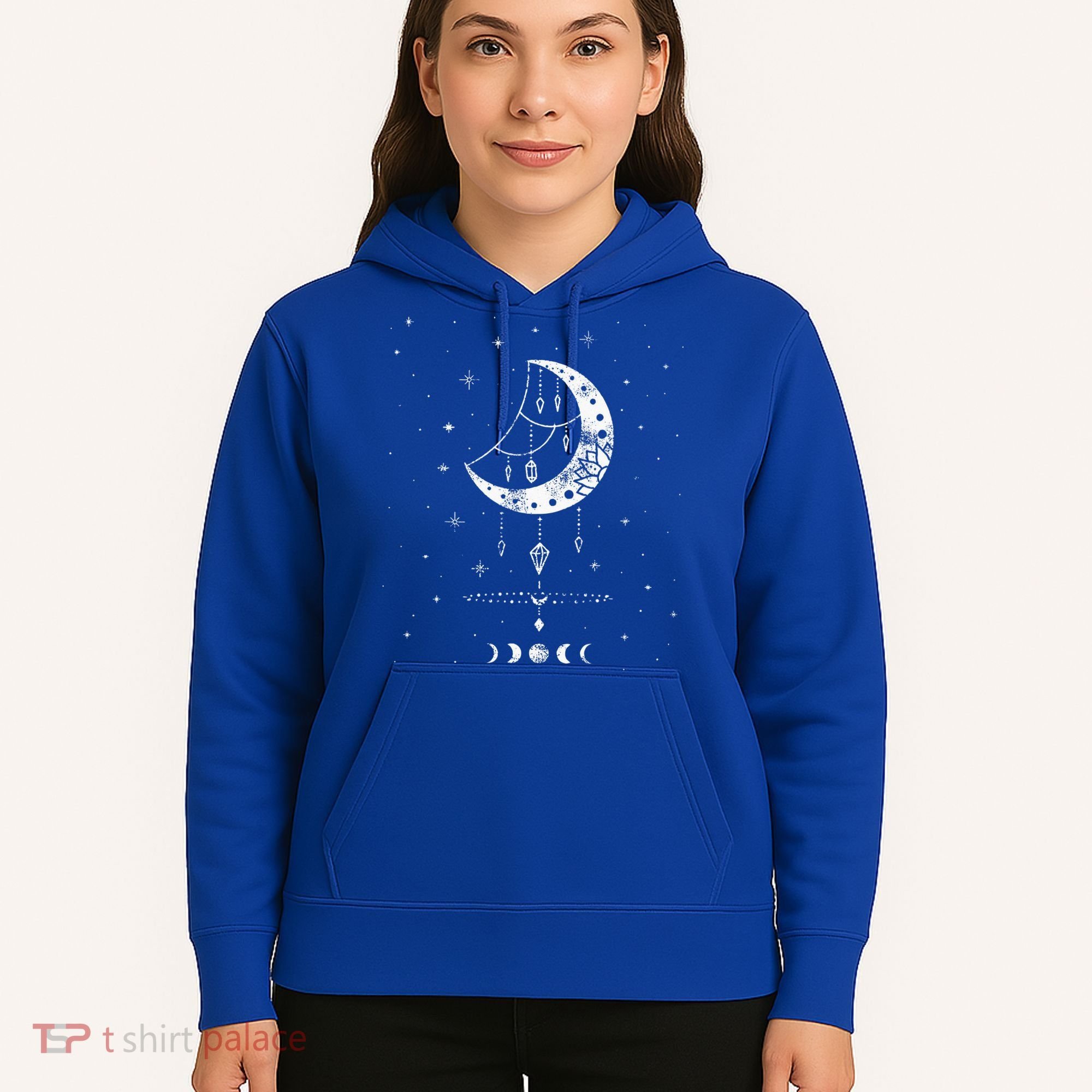 Moon Phases Magic Harmony Alchemy Astrology Gift Hoodie