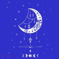 Moon Phases Magic Harmony Alchemy Astrology Gift Sweatshirt thumb 3