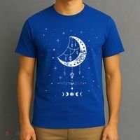 Moon Phases Magic Harmony Alchemy Astrology Gift T-Shirt thumb 3