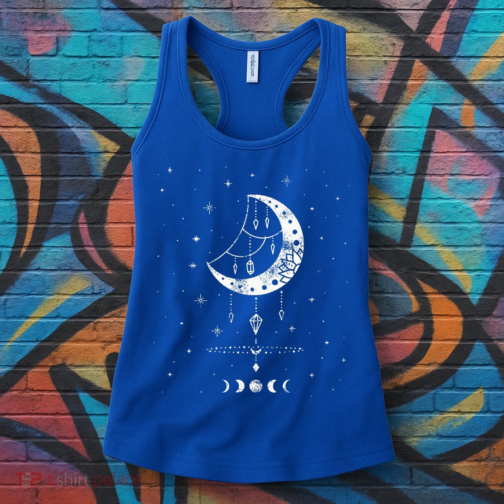 Moon Phases Magic Harmony Alchemy Astrology Gift Women's Tank Top